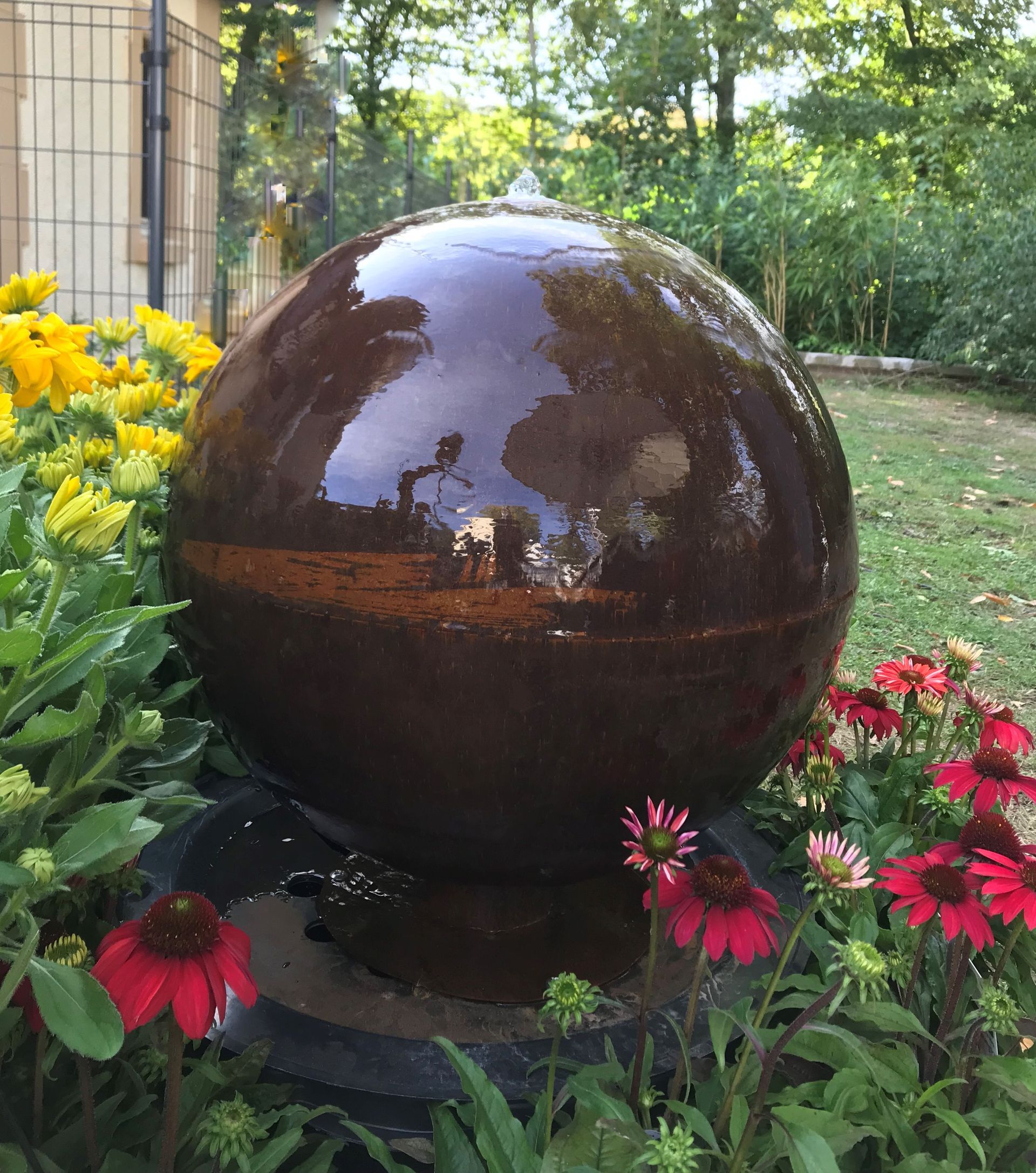 Brunnen & Kamine & Feuerstellen & Ellypsen