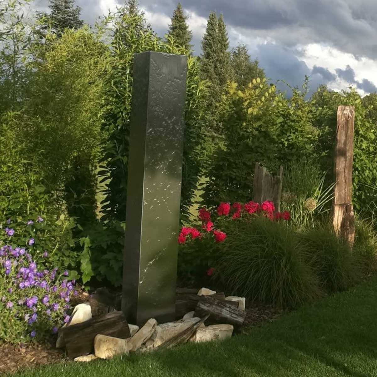 Brunnen & Kamine & Feuerstellen & Ellypsen