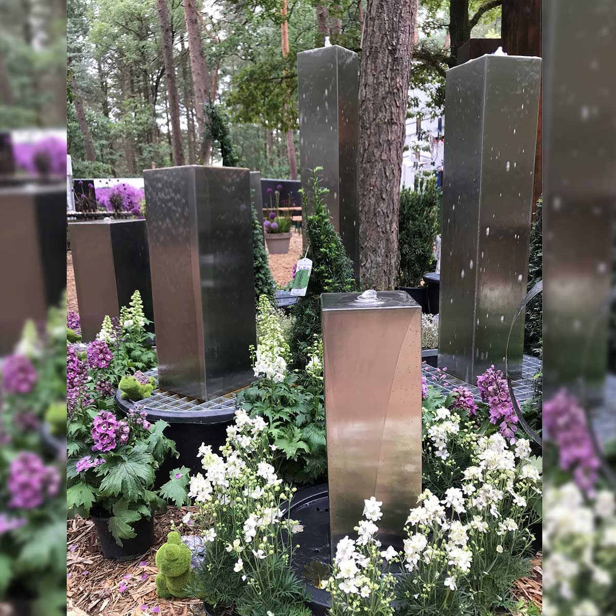 Brunnen & Kamine & Feuerstellen & Ellypsen