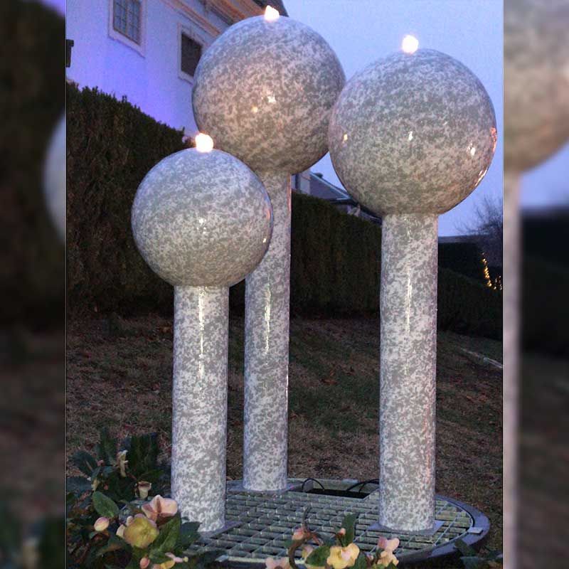 Brunnen & Kamine & Feuerstellen & Ellypsen