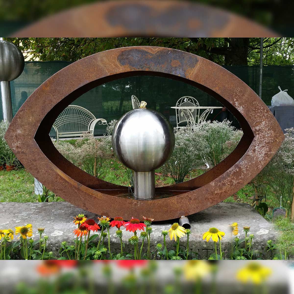 Brunnen & Kamine & Feuerstellen & Ellypsen