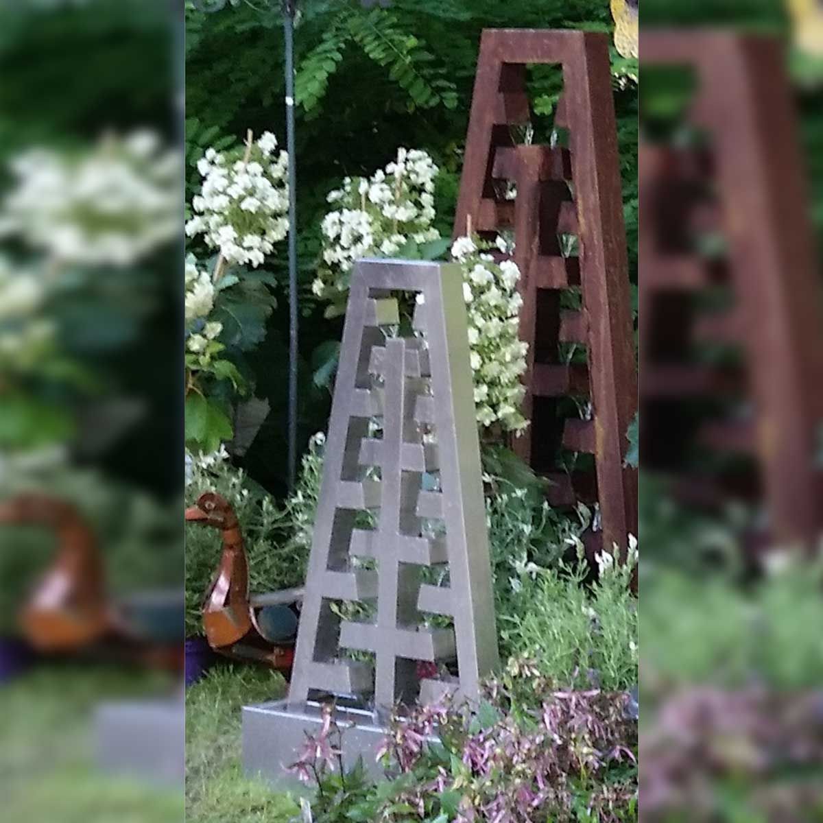 Brunnen & Kamine & Feuerstellen & Ellypsen