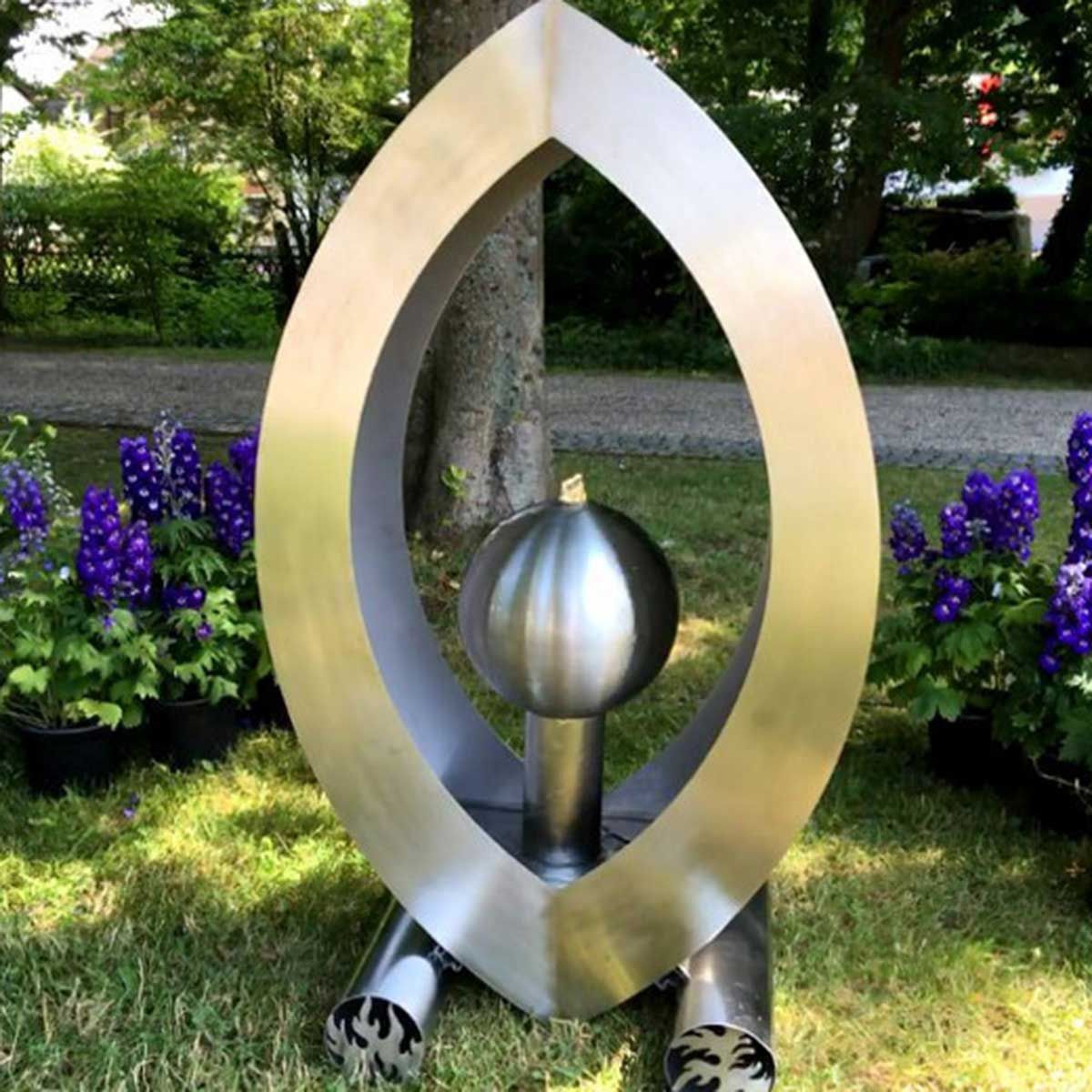 Brunnen & Kamine & Feuerstellen & Ellypsen