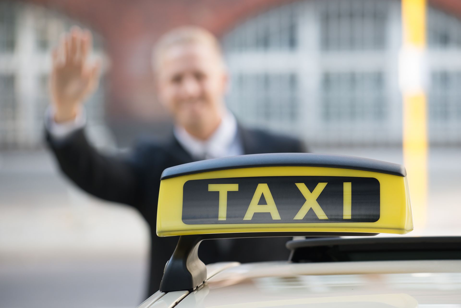 Écriteau taxi