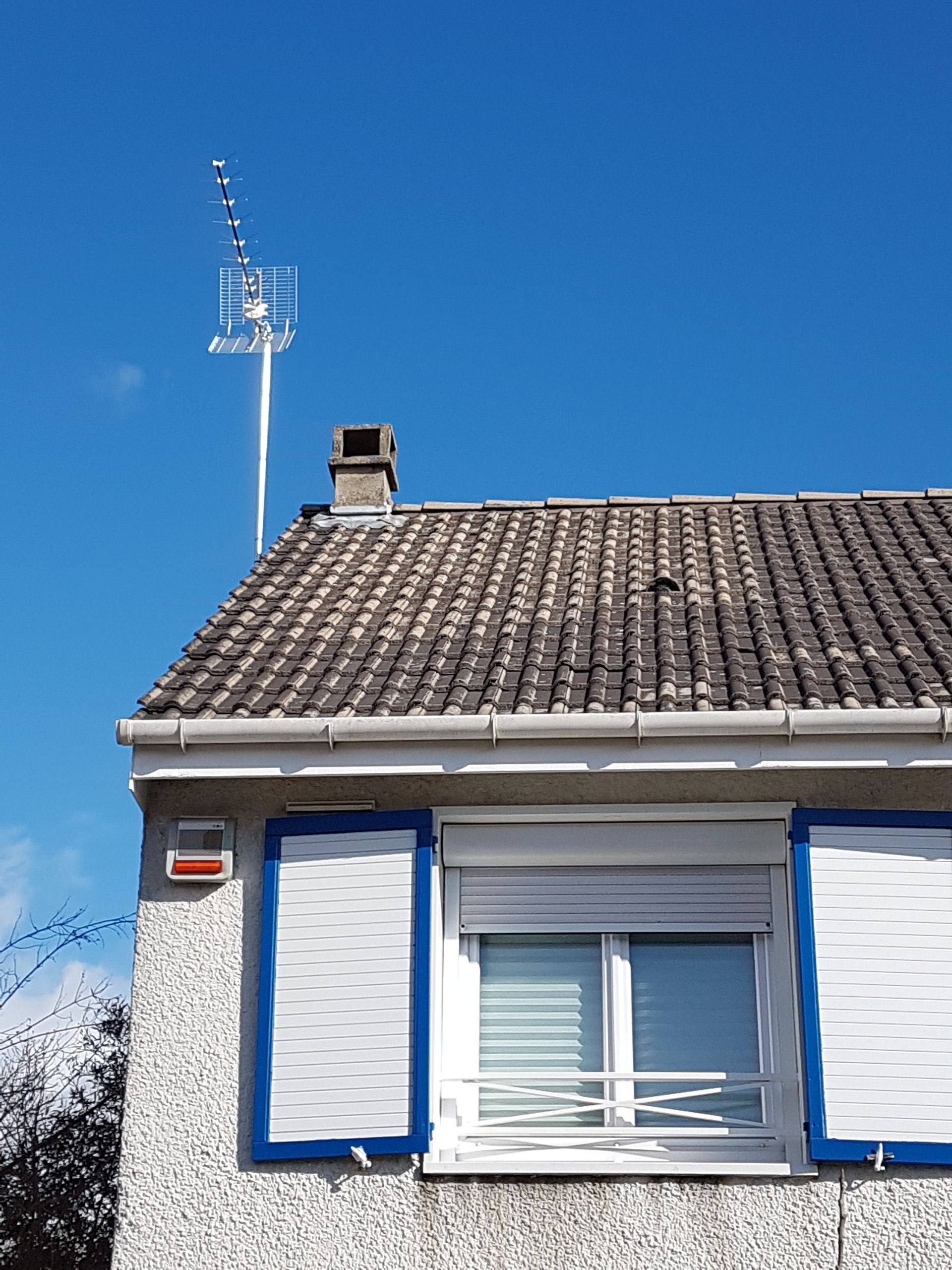 Antenne Télévision sur une maison