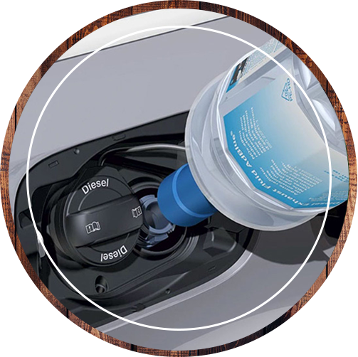 Une bouteille de AdBlue