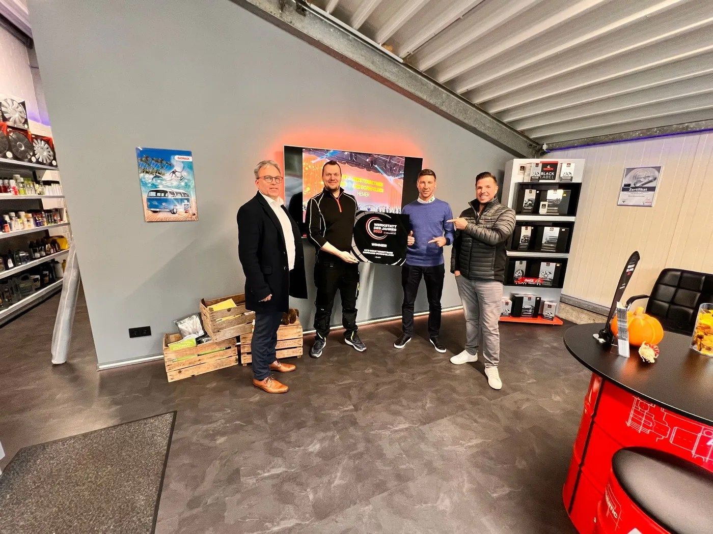 Das Team von KFZ-Meisterbetrieb Egert in Hemer