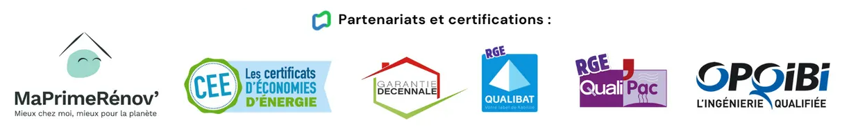 Partenaires et certifications de Alis Habitat