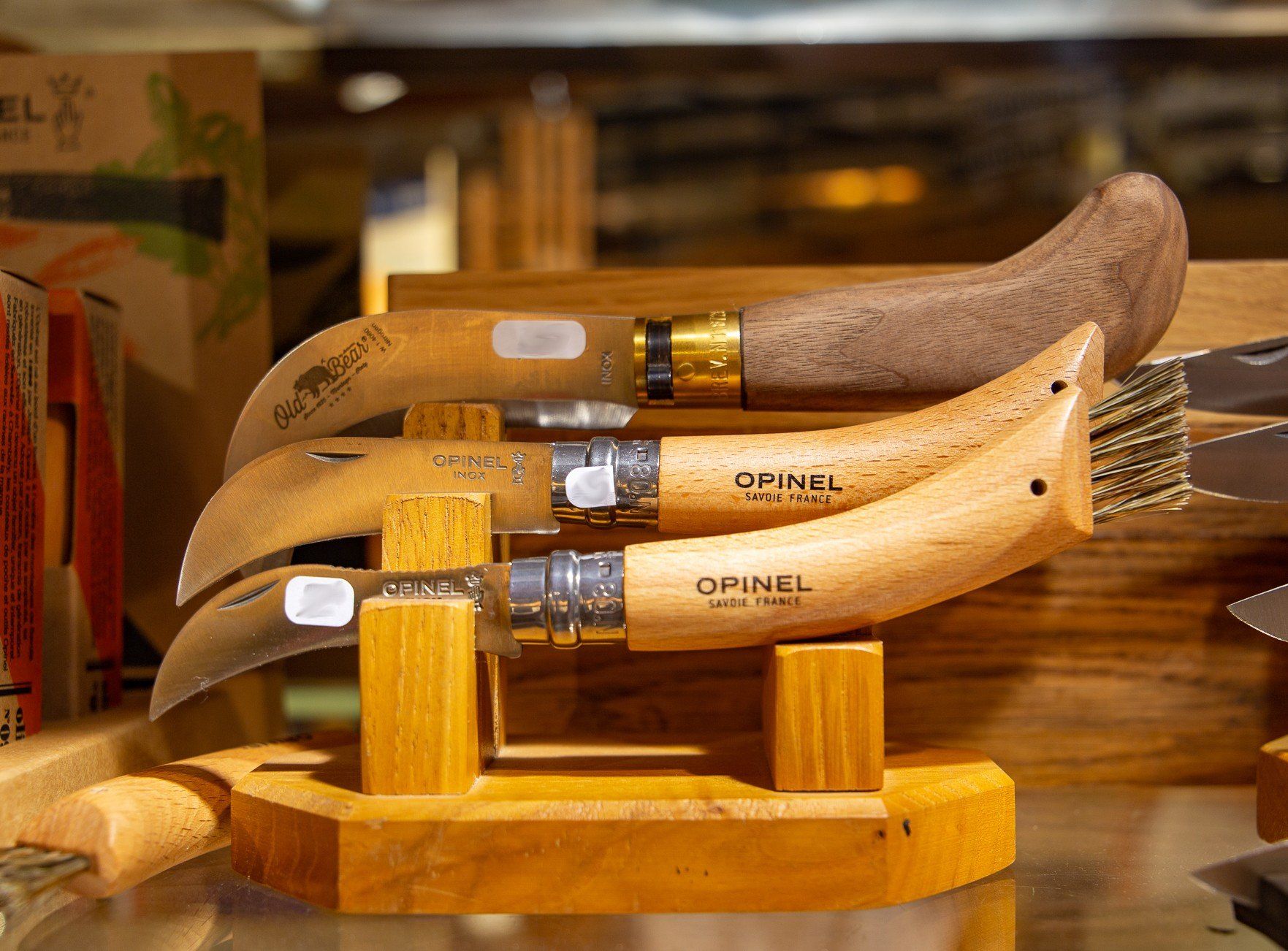Quelques couteaux Opinel