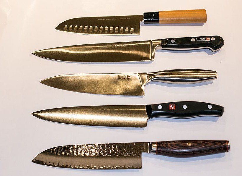Couteaux professionnels pour la cuisine