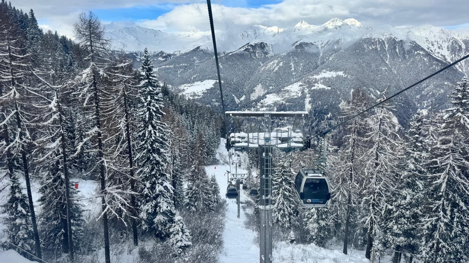 La val di sole e le Dolomiti di Brenta