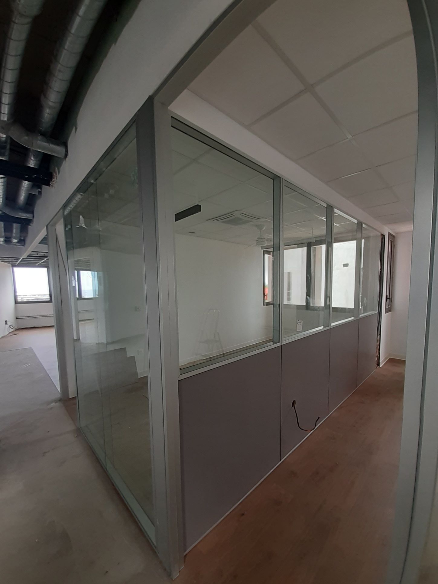 Salle vitrée dans un hotel