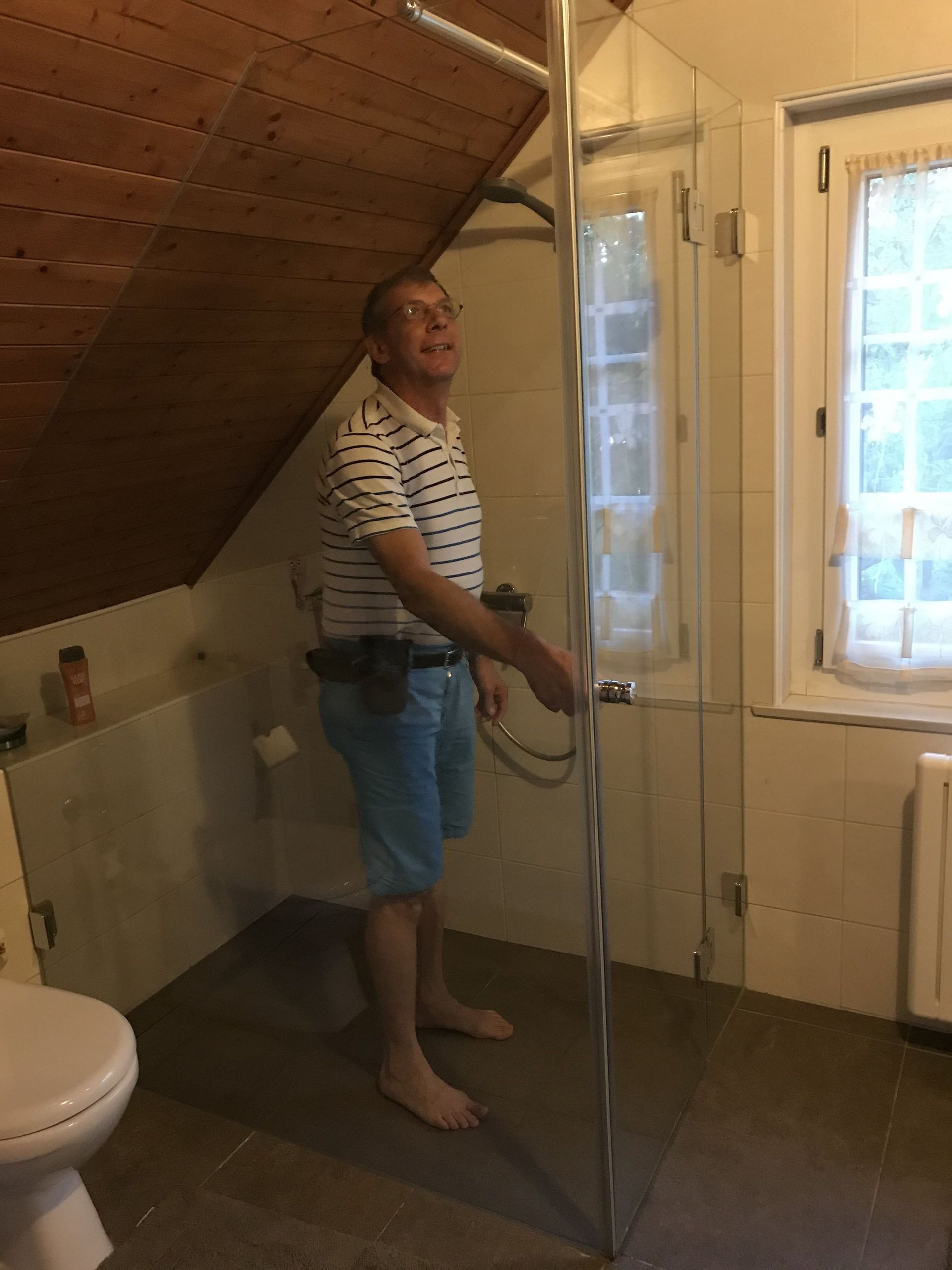 Installation de douche - 1 porte