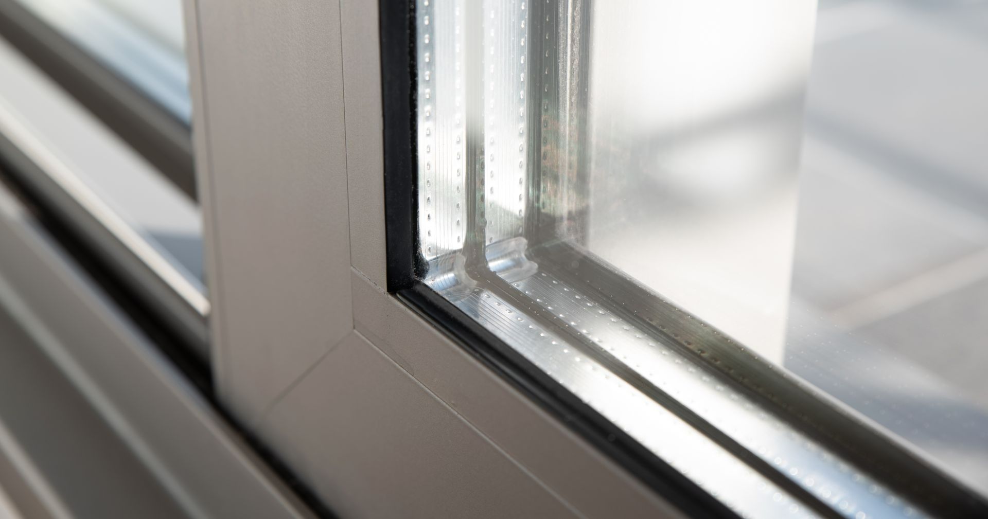 Le rebord d'une fenêtre