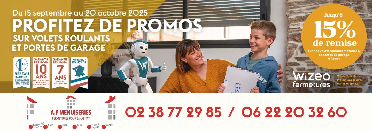 PROMOS PORTE DE GARAGE VOLET ROULANT