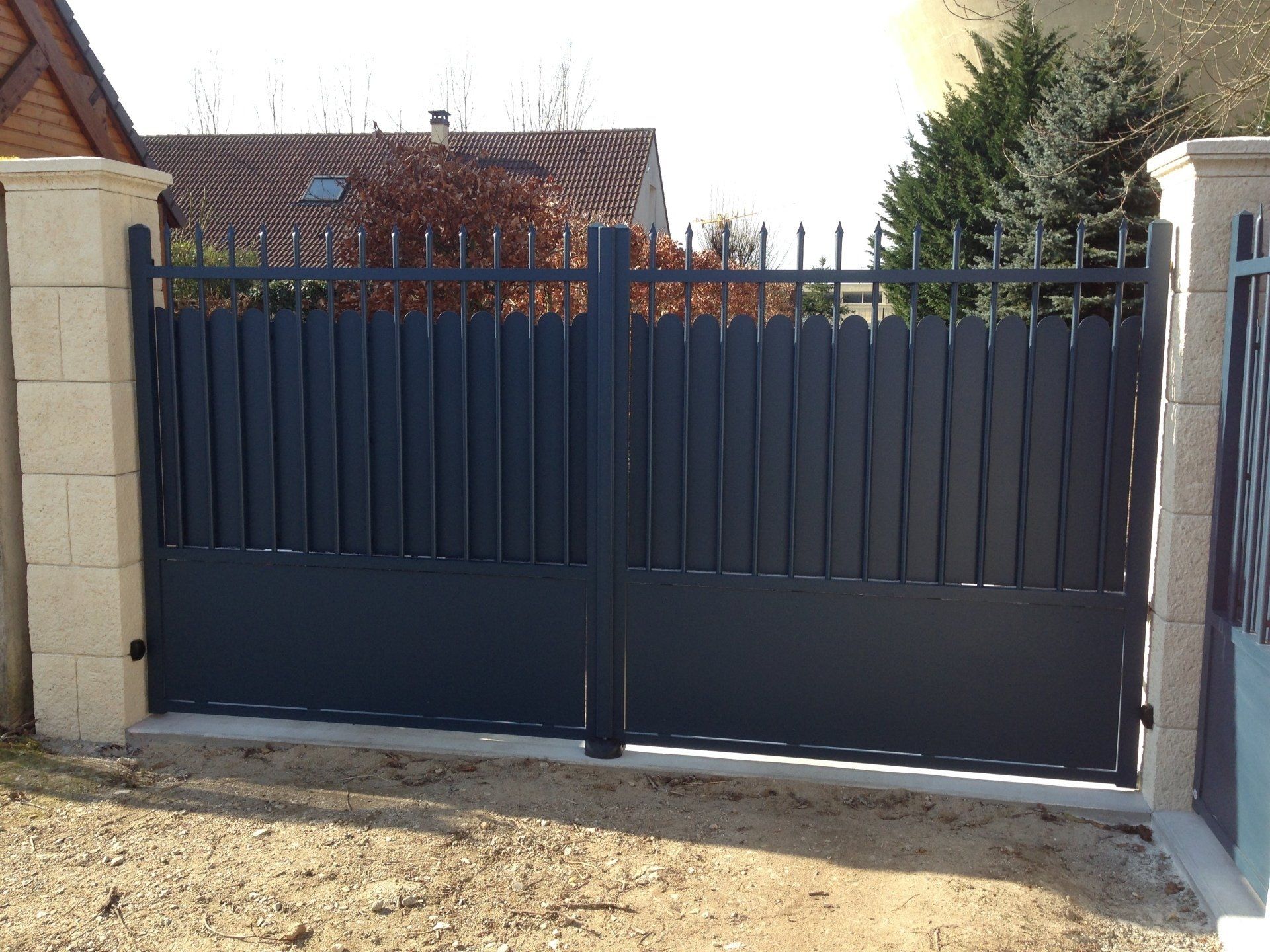 portail en aluminium