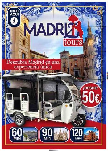 Un cartel turístico de 