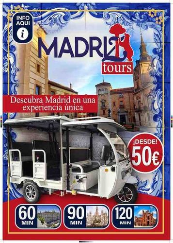 Un cartel turístico de 