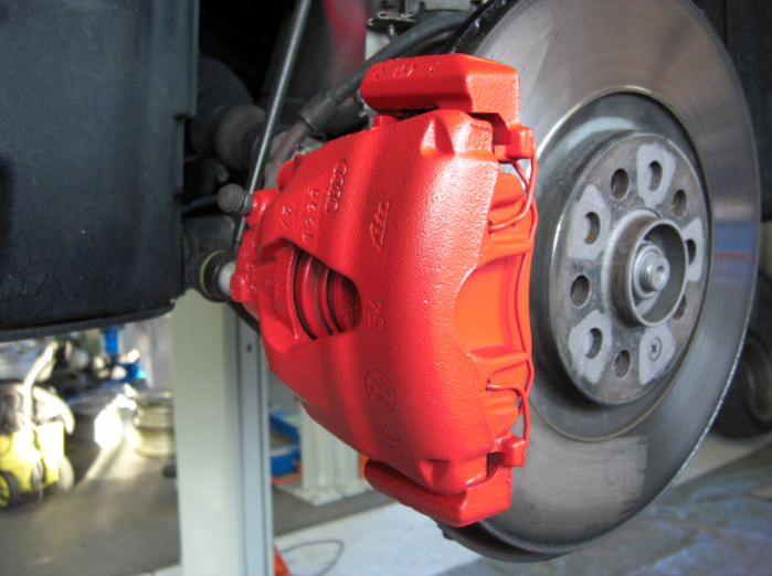 Bremszangen lackieren