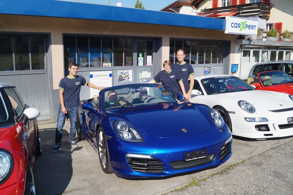 TOP Garage - Team und Auto