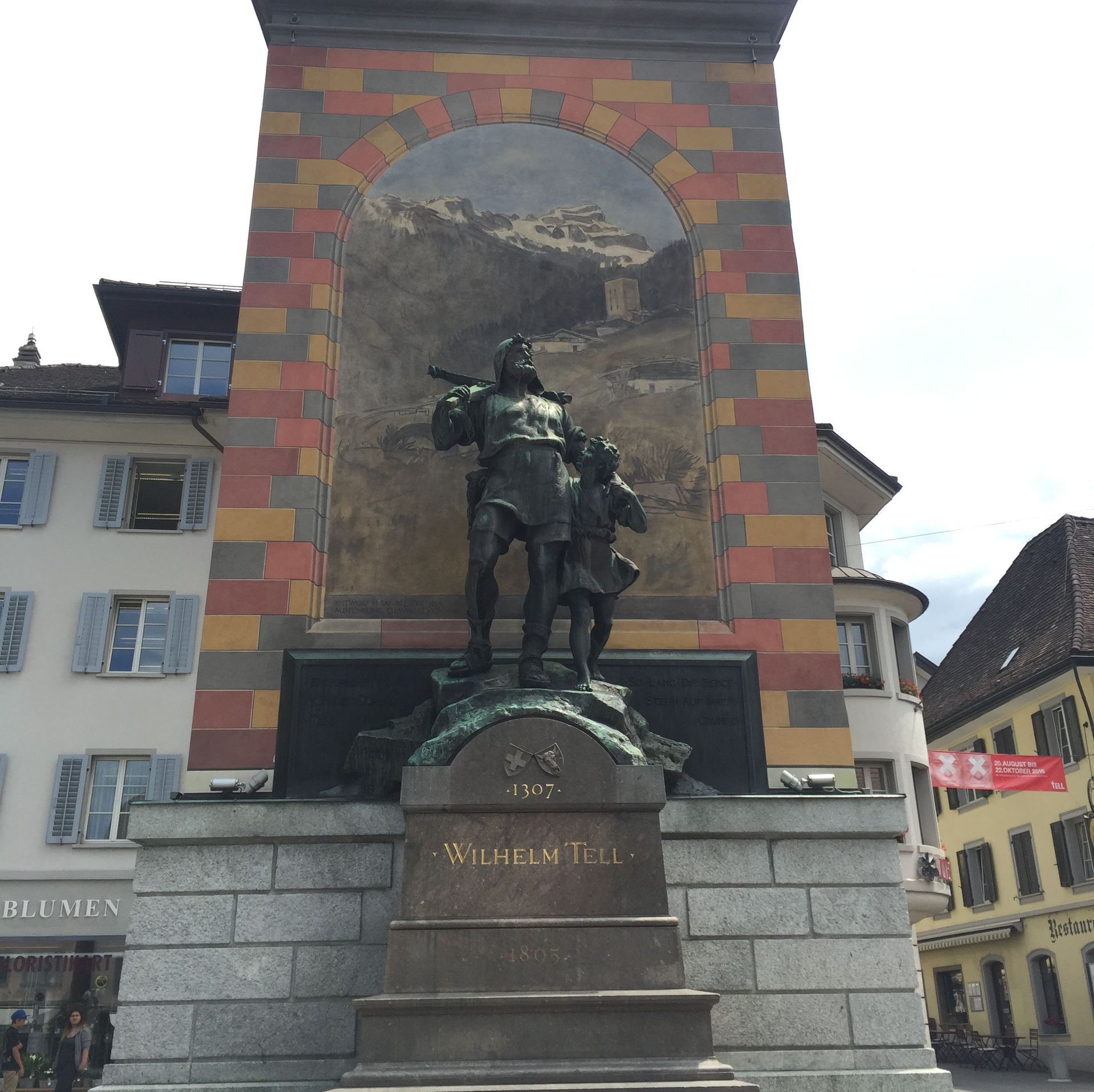 Monument de Guillaume Tell - Taxi Pascal Sàrl