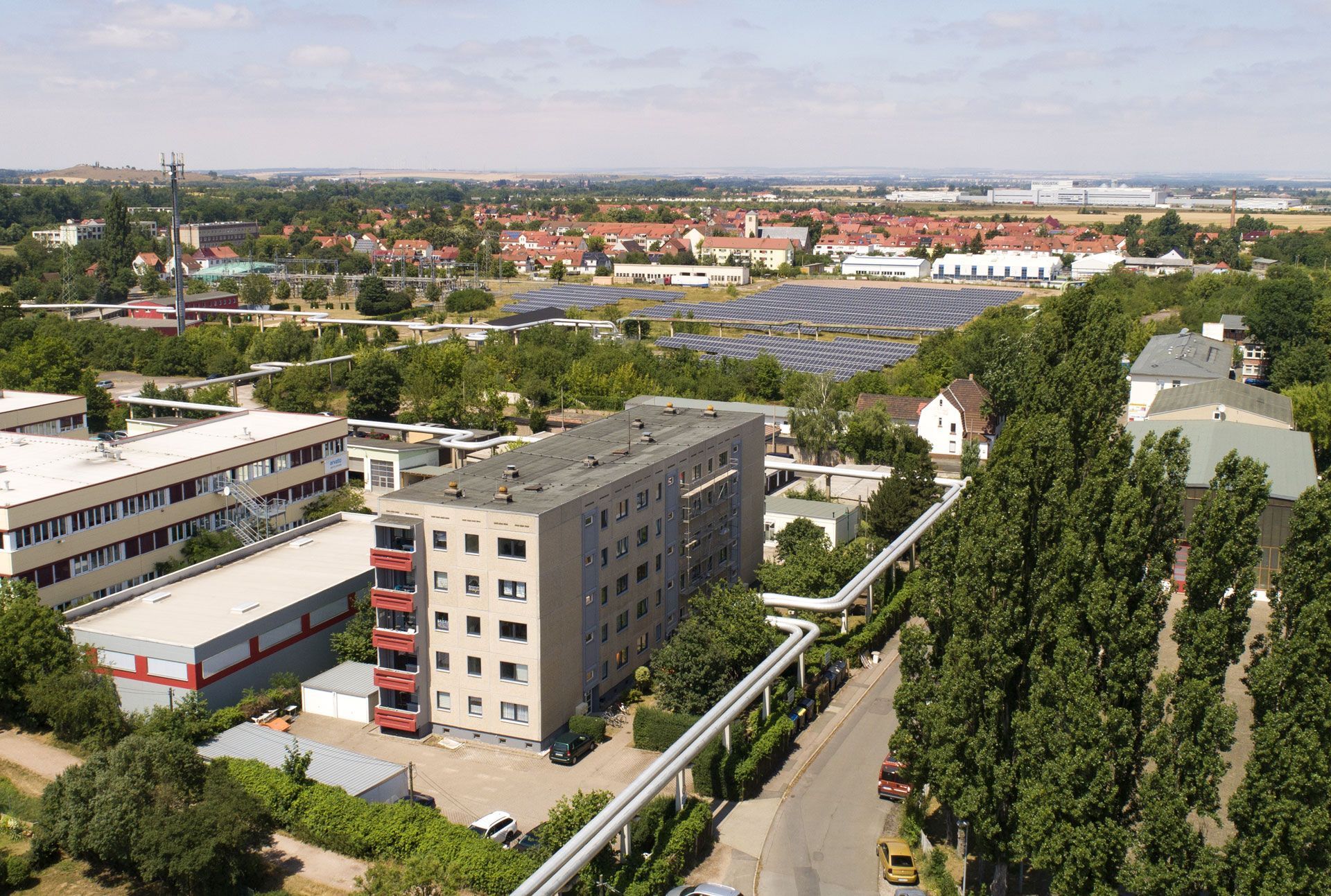 Wohnanlage Camburger Straße 2 in Erfurt nach Modernisierung