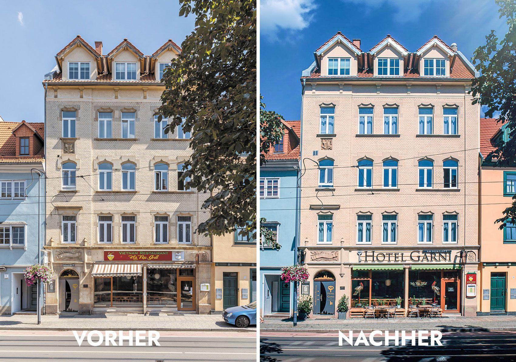 Hotel-Dom in Erfurt nach Sanierung