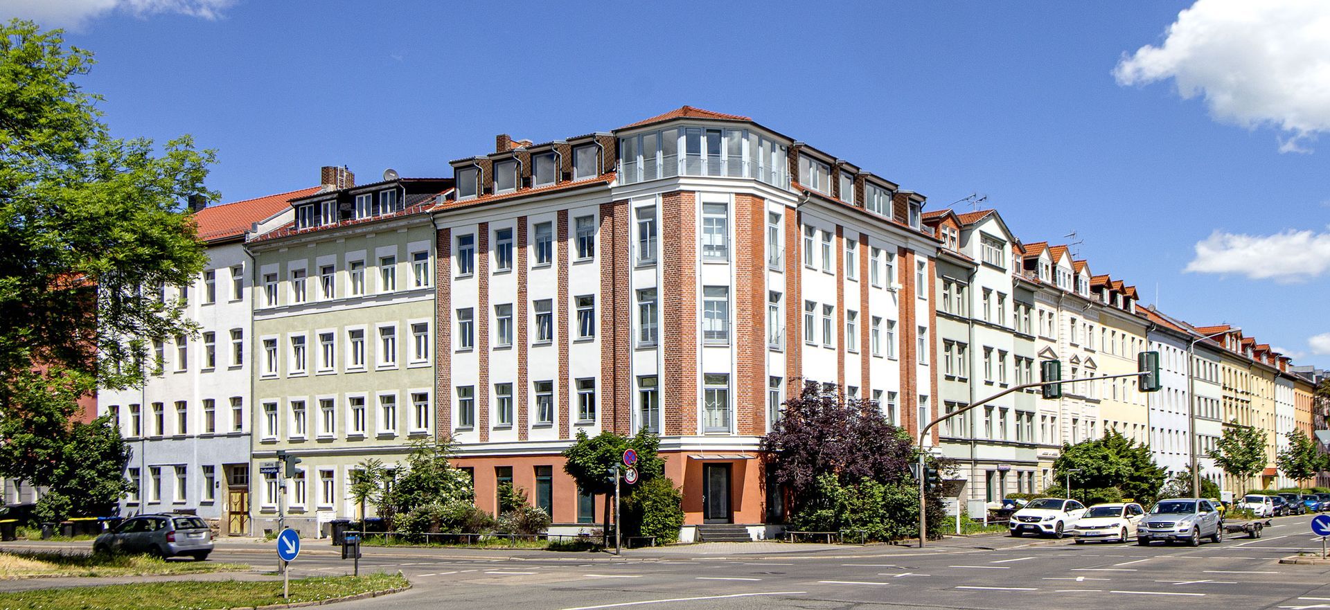 Wohn- und Geschäftshaus Schlachthofstraße 1 in Erfurt