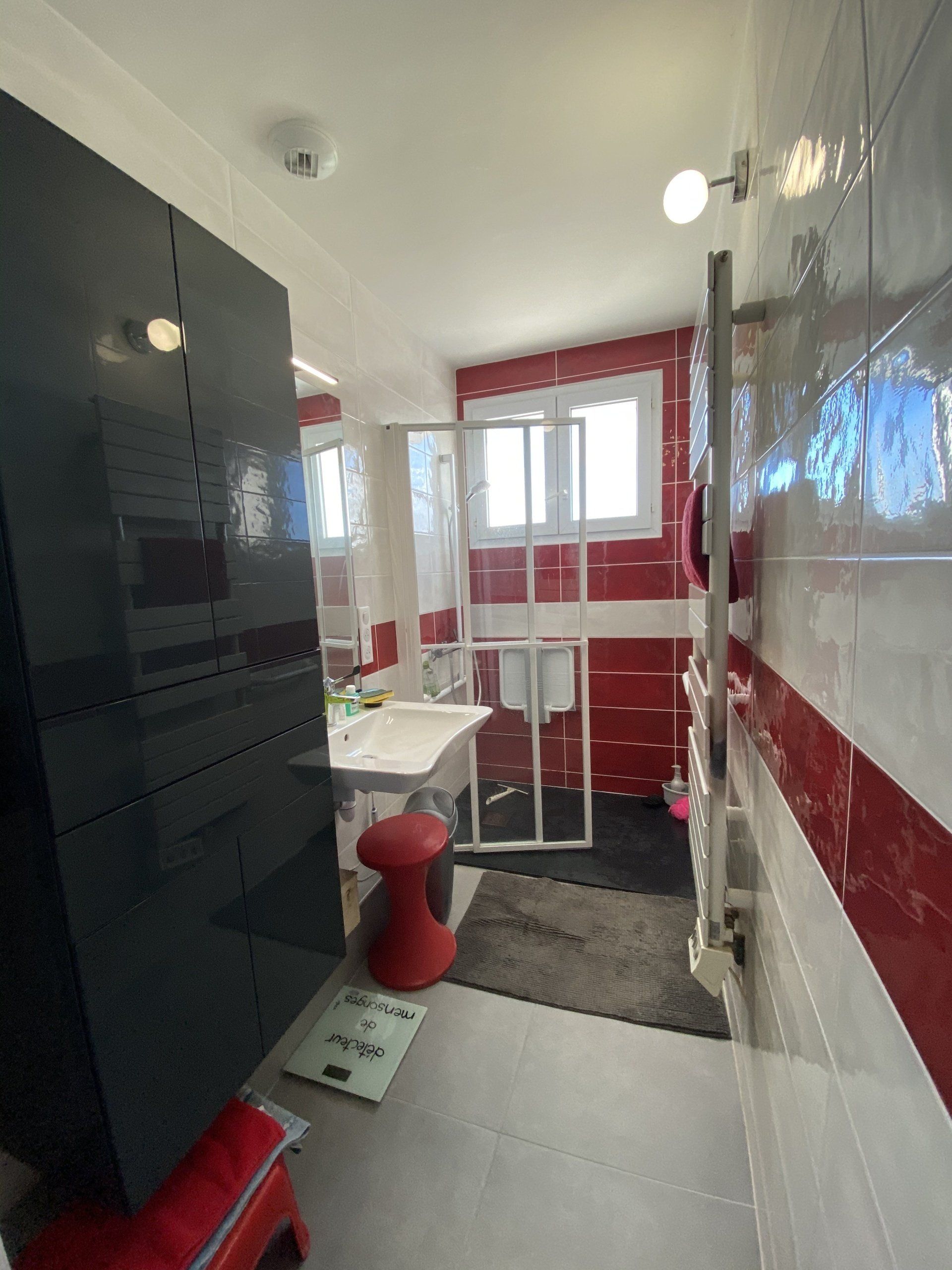 Salle de douche PMR ( personne à mobilité réduite )