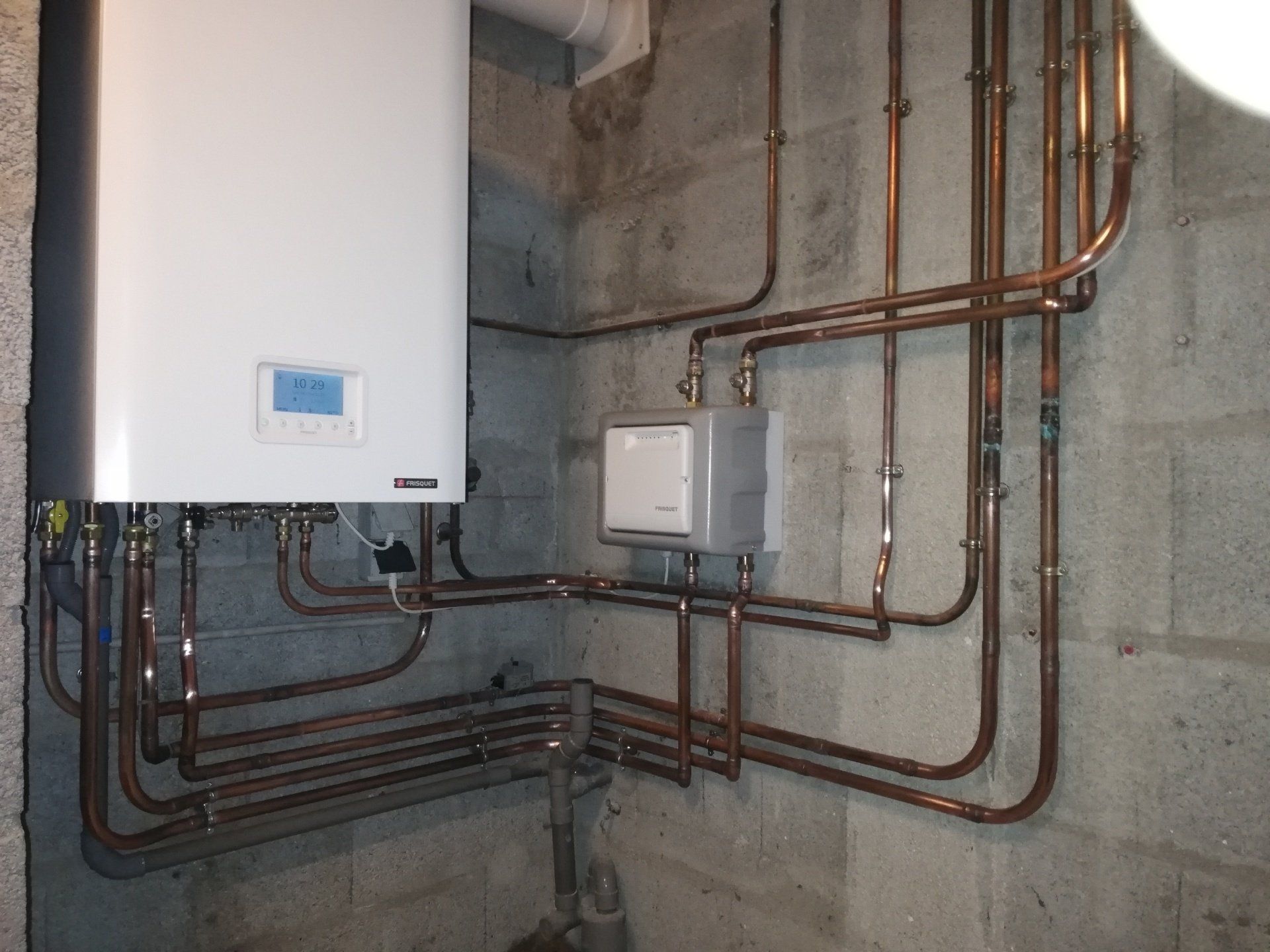 Installation Chaudière FRISQUET