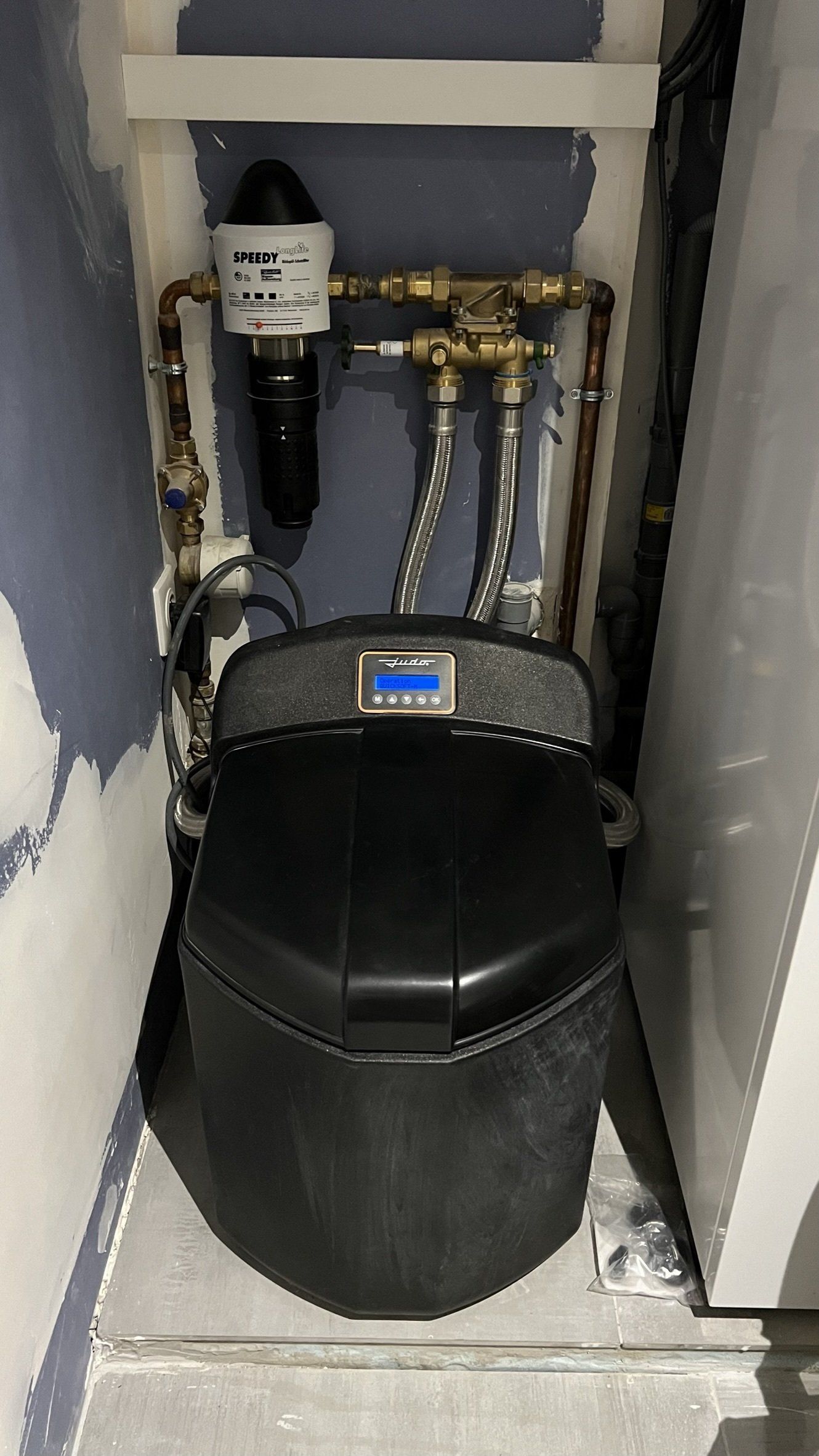 Pose d'un Adoucisseur JUDO (allemand) plus de problème de calcaire !!