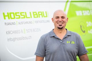 Mitarbeiter der Hossli Bau GmbH