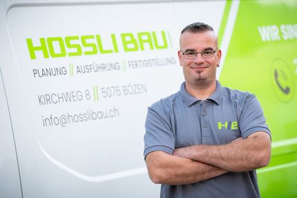 Mitarbeiter der Hossli Bau GmbH