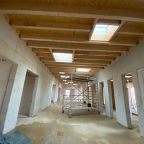 Fachfenster Flachdach