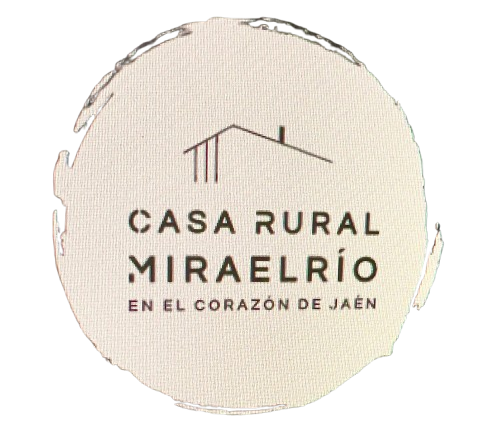 The logo for casa rural miraelrio en el corazon de jaen