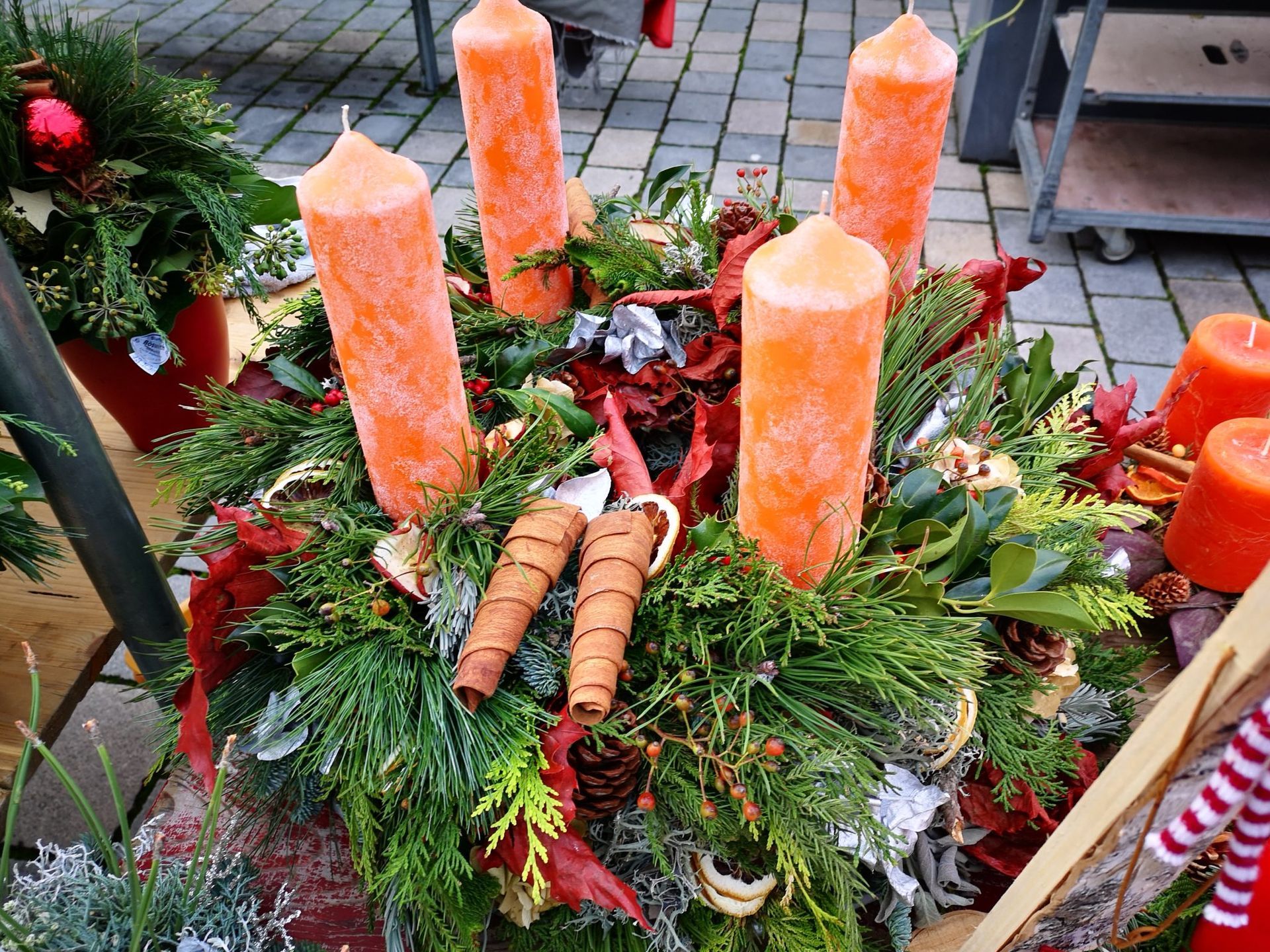 Weihnachtskranz, Foto von Blumen Böswirth
