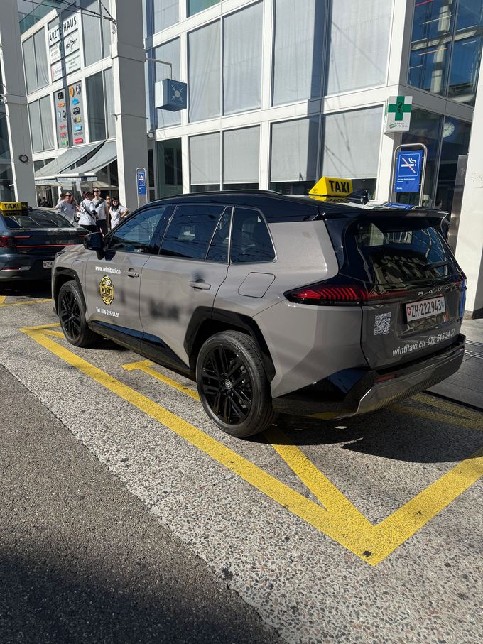Fahrzeug von Winti Taxi