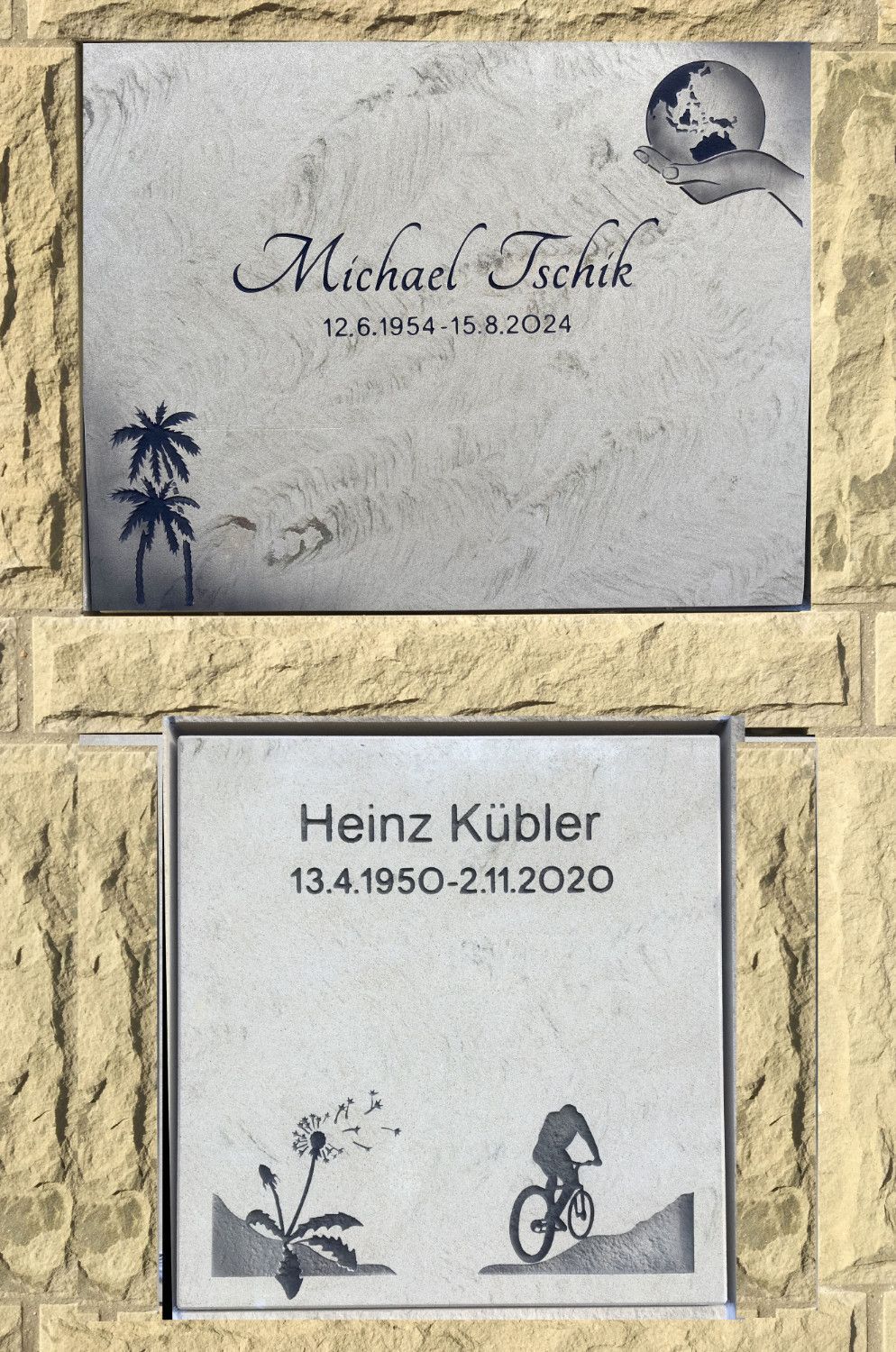 Ein Denkmal für Michael Tischik und Heinz Kübler