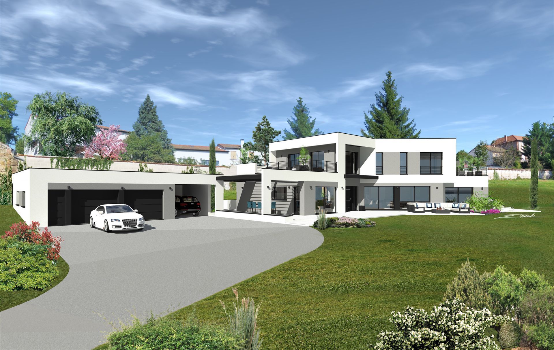 Villa Roanne moderne