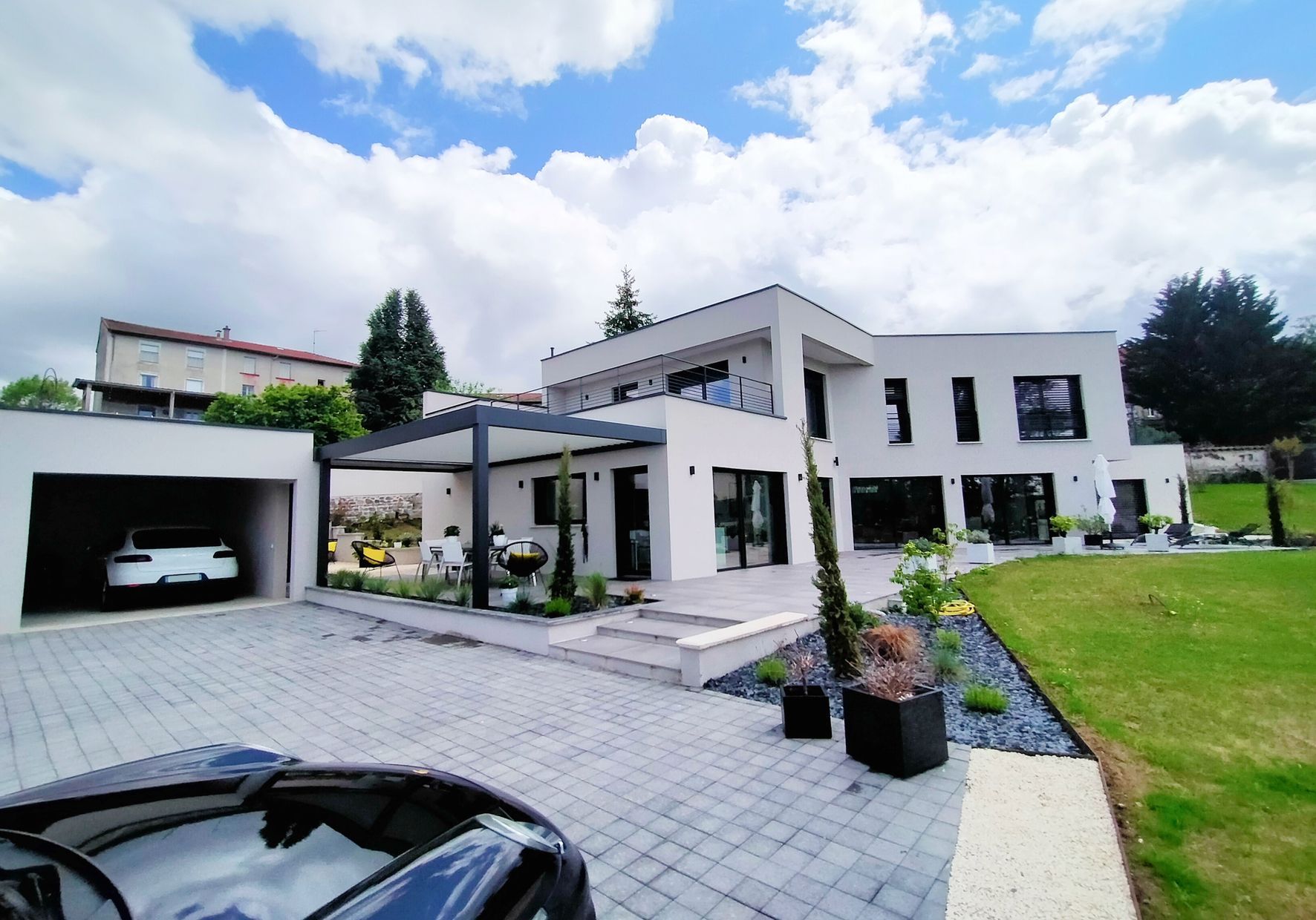 Villa Lagoon point de vue extérieur 