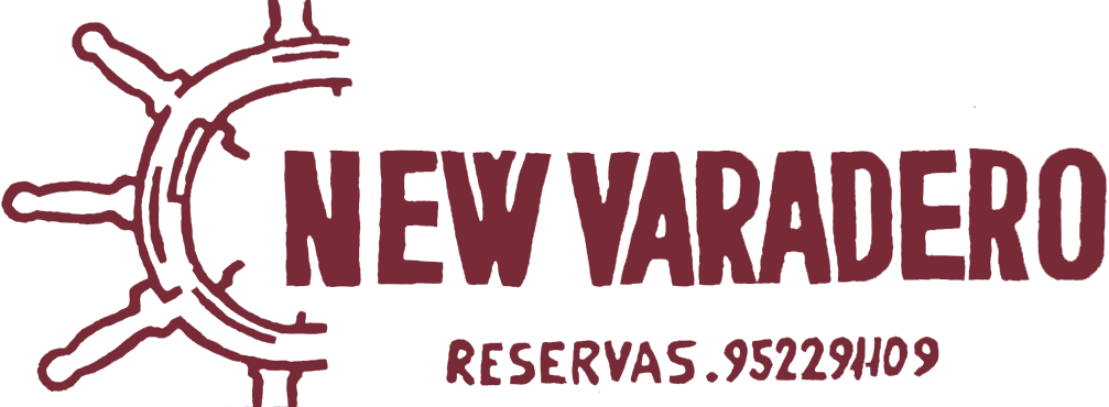 Logotipo de New Varadero con el dibujo de un barco.