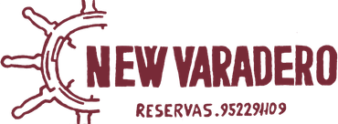 Logotipo de New Varadero con el dibujo de un barco.
