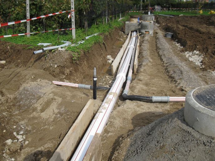 posa di tubature - Terzi Mario SA