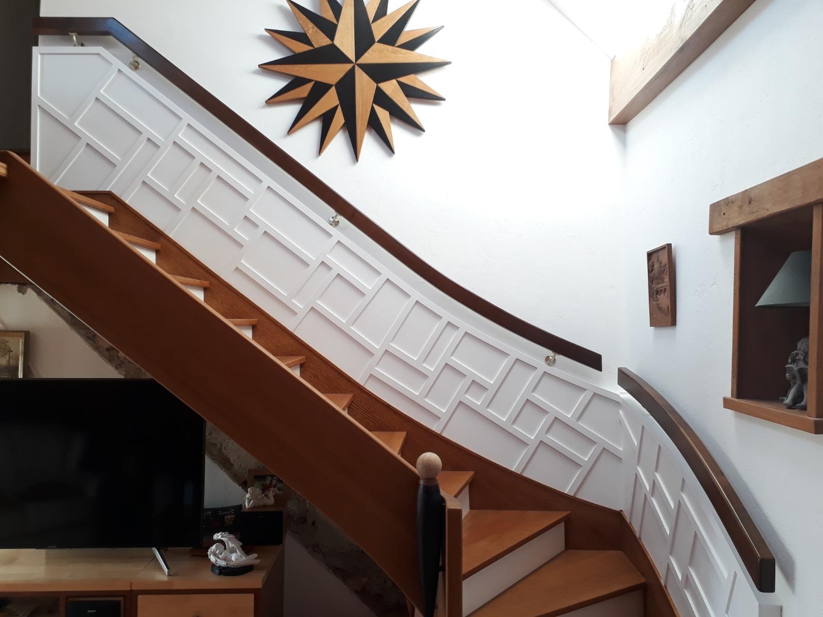 Restauration d'un escalier