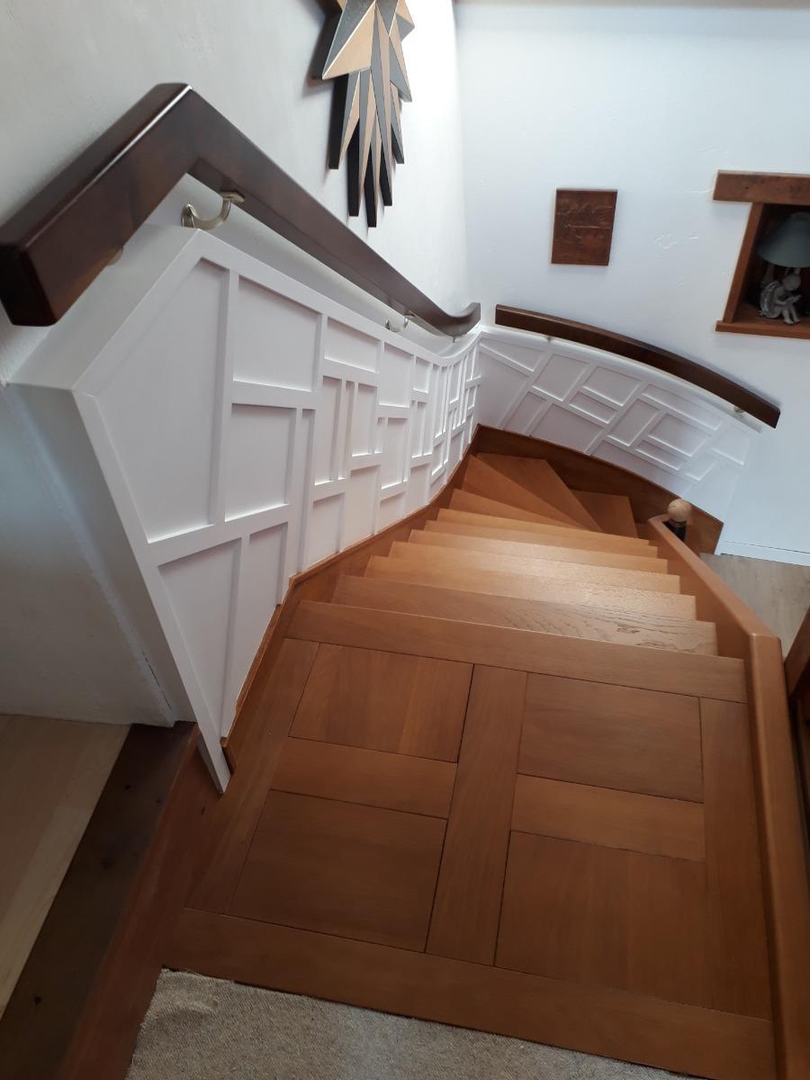 Votre menuisier restaure votre escalier