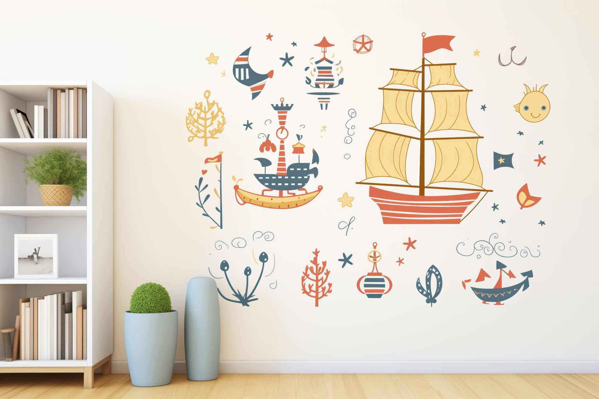 Stickers muraux pour une chambre d'enfant