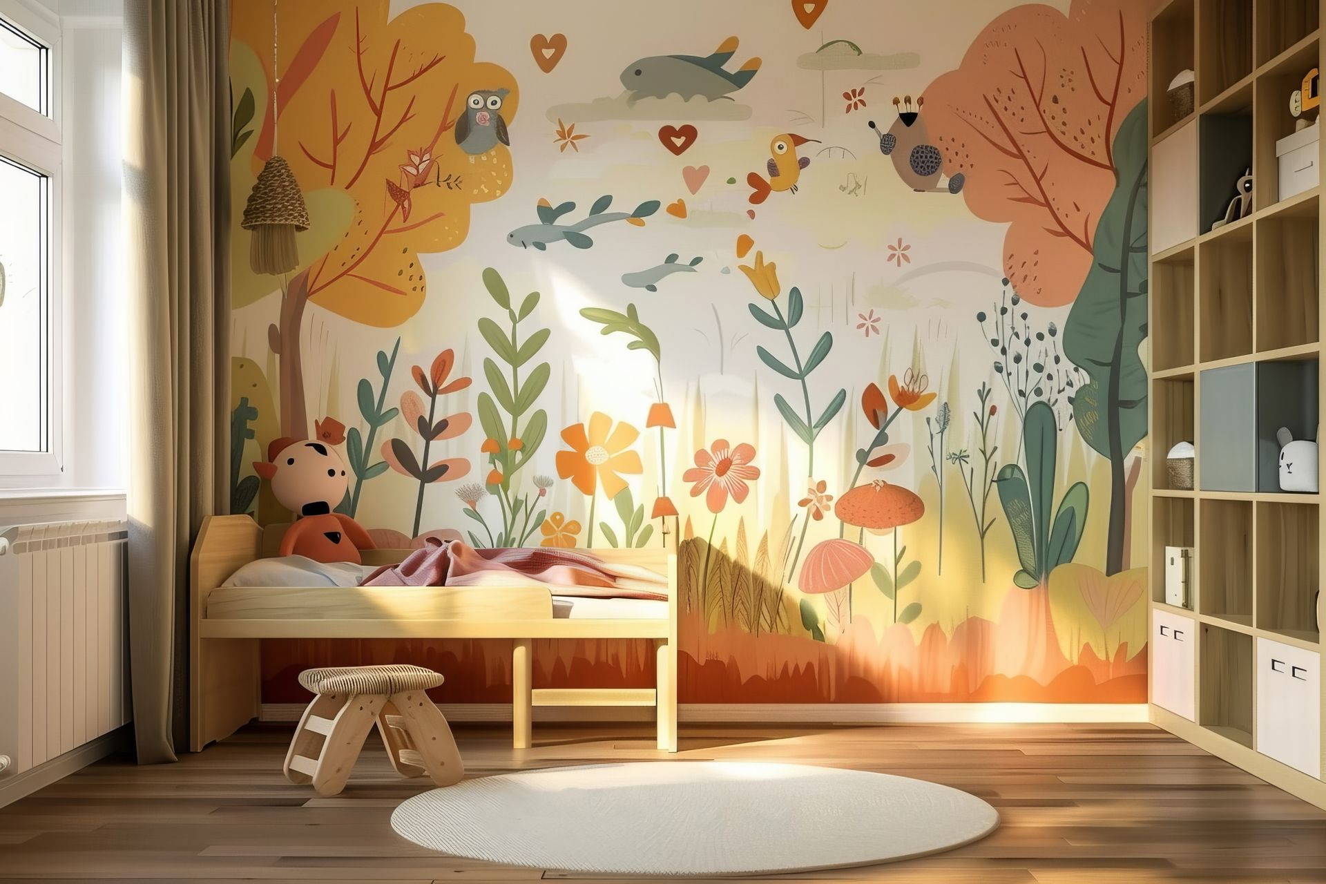 Stickers muraux pour une chambre de bébé