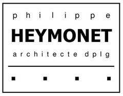Logo du cabinet d'architectes Phillipe Heymonet.
