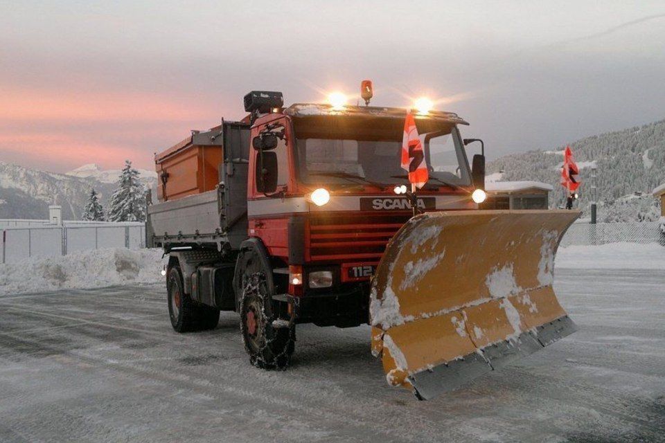 camion chasse-neige