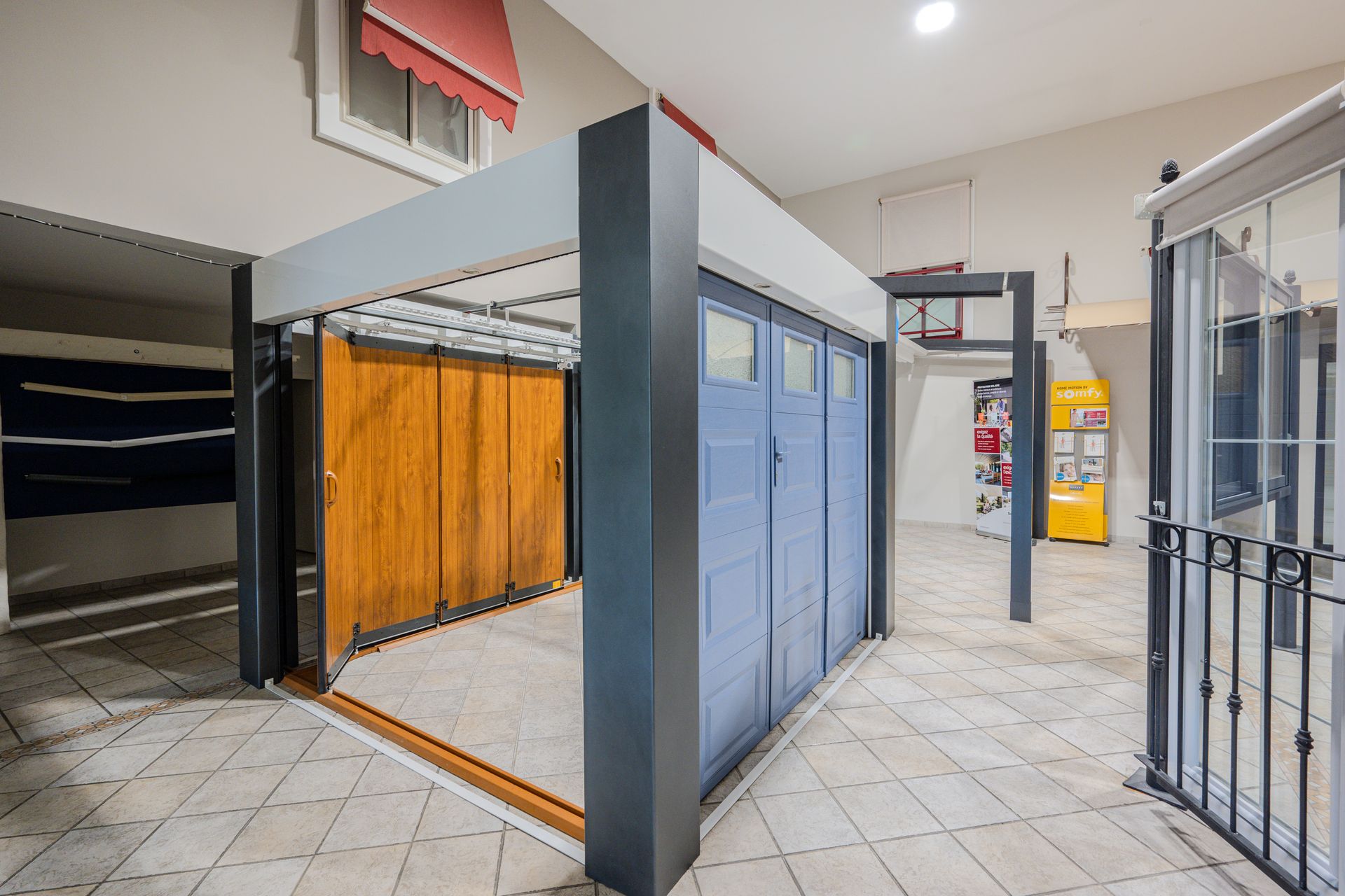 Gammes de portes de garage.